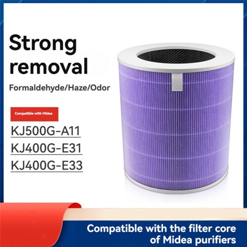 Air Purifier Filter for Midea KJ500G-A11/KJ400G-E31/KJ400G-E33 Purifier Filter Composite Filter 2