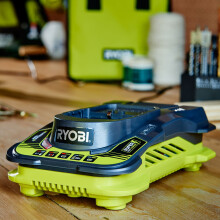 RYOBI RC18150 18V ONE Cordless Battery Charger Hyper GreenGrey 50Ah