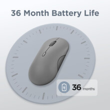 Lenovo 350 – Silent Bluetooth Mouse (IR Optical, Ergonomic, Ambidextrous, Programmable Buttons, Dynamic Scroll Wheel, 3 DPI Levels, AA Battery | Sup