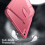 JETech 360 Rotating Case for iPad (A16) 11th/10th Gen, Pink 4