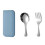 Stainless Steel Outdoor Camping Portable Tableware Light Strong Convenient Portable Fork Spoon Tableware 10