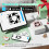 TYPONOS Sticker Printer, PM290 Mini Printer, Bluetooth Sticker Maker Machine with 3 Pack Rolls Paper, Smart AI APP, Mini thermal printer for Study No 2