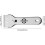 Ceramic Hob Scraper - Glass Scraper with 5 Blades for Scratching Ceramic Cooktops | Scraper for 4