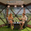 Costway Hexagonal Gazebo with 6 Mosquito Net Sides Foldable Garden Pavilion 6-Sided 8