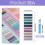 3200 Pieces Adhesive Bookmarks, 16 Styles Multicolor Annotation Post-it Notes Book, Self-Adhesive Bookmarks, Index 2