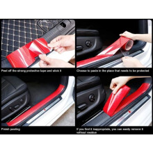 5cm x 10m 5D Carbon Fiber Car Door Edge Protection Sticker, Universal Protective Sticker