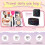 Toiletry Bag - Not specified - Mini Travel Pouch - PU Material - Zipped - Unisex 2