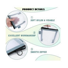 5PCS Small Storage Pouch for Travel, Cosmetics, Office, Coin Purse Organizer for Coins, Cards, Keys, Headphone Cables