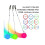 Light-Up Juggling Ball - 2 Pieces - Red, Blue, Green LEDs - Flashing Function - Battery Operated 4