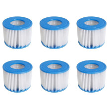Cartouche Filtrante pour Spa , Compatible avec les Modèles pour 90352E et 58323, Paquet de 6