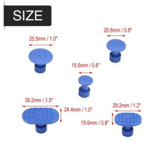 Extraction Tabs - SALUTUYA - 30 Pieces - Bodywork Repair - Prevent Paint Damage - Blue Nylon
