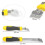 Adjustable scraper - Metal - 4 replacement blades - Adjustable length up to 80 cm - Multi-functional 4
