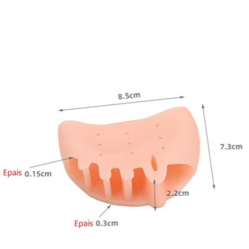 Gel Foot Cushion - Unspecified - Toe Separators - Breathable - Comfortable - Durable 2