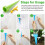 Watering, Automatic Drip Irrigation System for Flowers, 36-12-6 Pieces, Irrigation Device - Type 36pcs-A 4