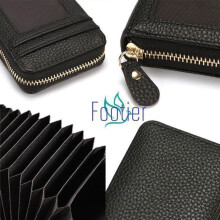 FOOTIER Credit Card Holder, Card Case for Men and Women, Slim Minimalist Wallet