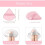Makeup Powder Puff - Not Specified - 16 Pieces - Reusable - Soft - Triangle 2