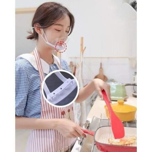 Protective visor - Transparent - 10 pcs - Anti-fog - Comfortable - Removable 2