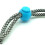 60 pcs plastic cord locks, single hole end spring stop slider for backpack cord - 6 colors 4