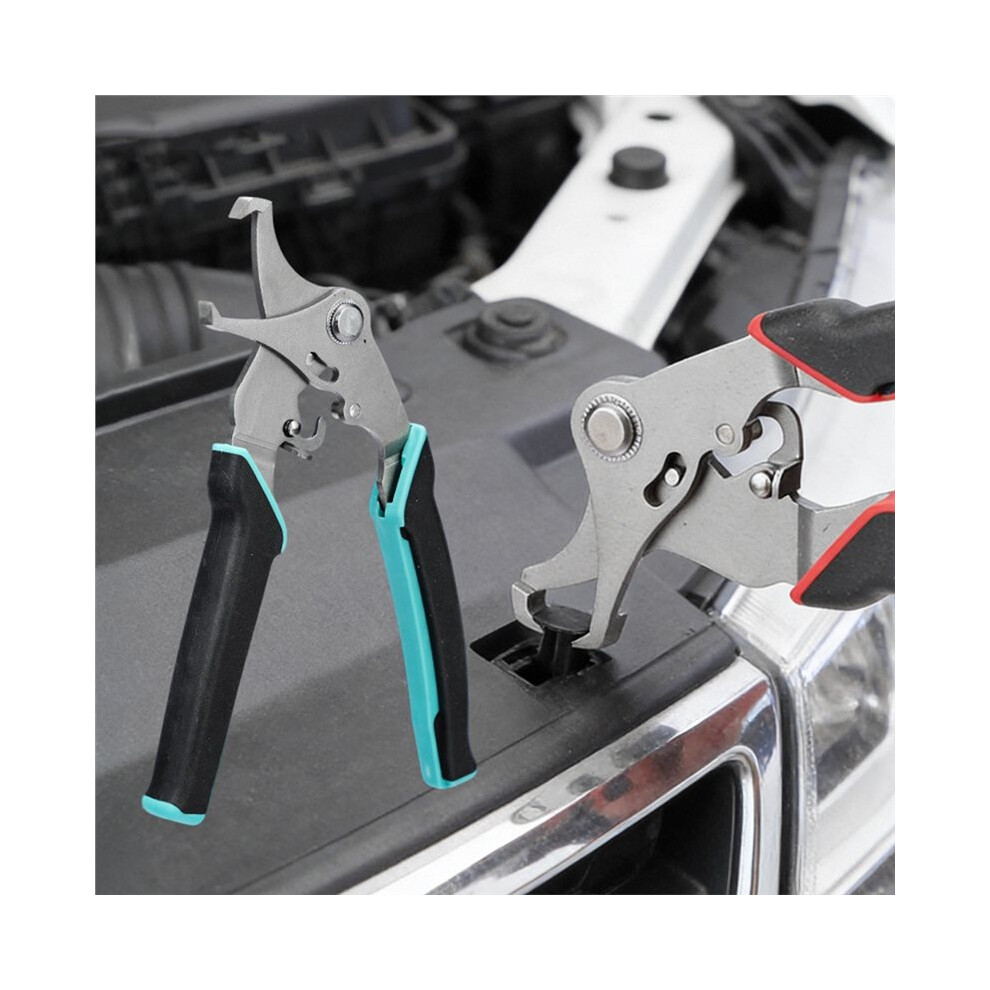 Car Clip Pliers Disassembly Tools,Spring Loaded Auto Trim Removal Tool, Easily Removes Stubborn Clips Plastic Rivets B Black 6032294200792