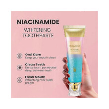 (1pc) (3pcs) 3-1pcs BodyAccel Niacinamide Whitening Toothpaste, Helps Remove Stains for a Brighter Smile, Enamel Care