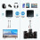 Bluetooth 5.0 Transmitter/Receiver - Portable Wireless Audio/Video Adapter, 20M 3.5mm RCA 2
