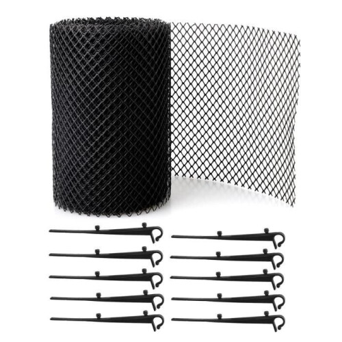 Gutter Protection - Plastic Leaf Protection Net 0.15*6M 1