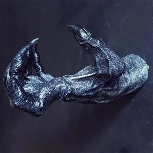 Halloween 3D Witch Hand Wall Hook, Coat Rack, Home Wall Decoration 2