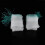 Nylon fruit protection bags - E - 100pcs - White - 15 * 10cm 4
