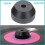 Adaptador Universal de Alumínio para Disco de Vinil de 45 RPM com Cúpula Central para Toca-Discos de 7 Polegadas (EP) 3