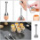 Egg Cups - 6 PCS White Egg Cups - Egg Opener Included - Creative Design - For Adults 4