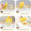 Basketball hoop shaped egg white separator, egg yolk filter, plastic egg separator, kitchen extractor 4