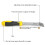 Adjustable scraper - Metal - 4 replacement blades - Adjustable length up to 80 cm - Multi-functional 3