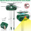 SK628 Solar Powered Animal Repeller Ultrasonic Rat Repeller Bird Repeller 3