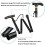 Folding and Adjustable Walking Stick, Portable Walking Stick, Folding Mountaineering Stick, Height 60 4