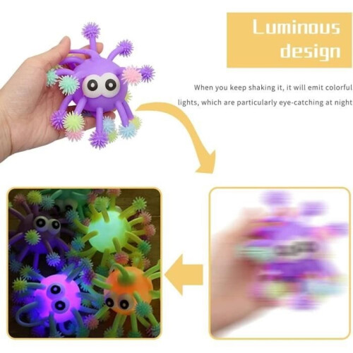 Anti-Stress Toy - Not specified - 4 Pieces - Random Colors - TPR - Mixed 1