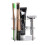 Stainless steel toothbrush holder and toothpaste holder, multi-functional set 3