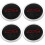 Σετ 4 τεμαχίων καλύμματα κέντρου τροχού 133 χιλ. με κάλυμμα σκόνης συμβατό με 2