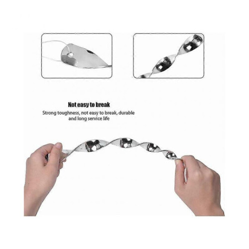 Reflective Spiral Bird Repeller, Plastic Bird Scarer for Garden 2