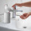 Automatic Foam Soap Dispenser, Touchless Hand Soap Dispenser for Bathroom and Kitchen, Sensor Operated, White Plastic 4