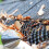 Gutter mesh - KCVV - 6m x 15cm - Galvanized steel - Black - Hooks included 4