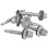 Forgefix Forgefix Techfast Self-drill, Heavy Section, Hex 3