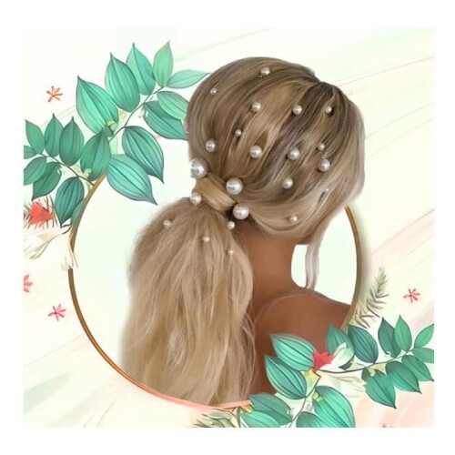 Hairpins - Wedding - 36 Pcs - Beads - Easy to Use - Reusable 2