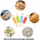 Rolling Pin - Noname - Mini Silicone Rolling Pin - 4 PCS - Ergonomic - Non-toxic 4