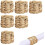 6 Rustic Napkin Rings, for Table Decoration, Wedding, Party 2