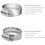 Hose clamps - DASINKO - 60 pieces - Stainless steel - Adjustable - Rustproof 3