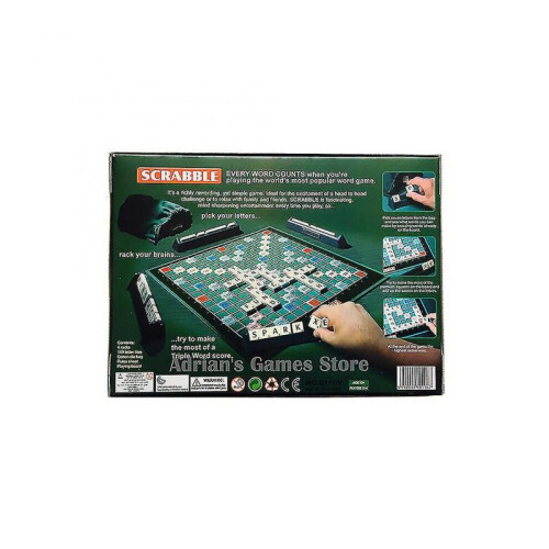 (English version) (Russian version) Scrabble Game  Children Board Toys Game 2