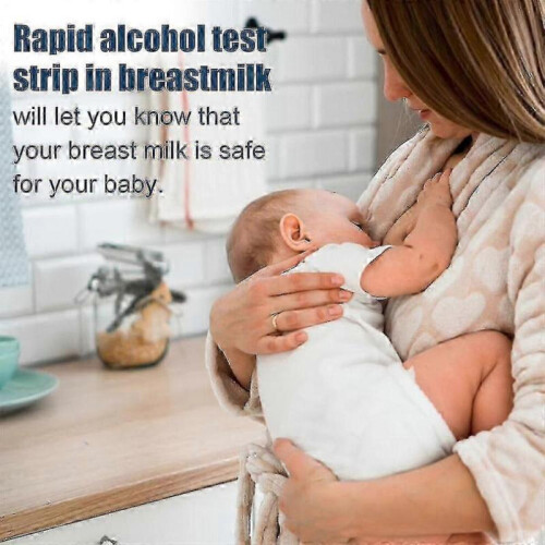 25pcs Breastmilk Alcohol Test Strips Fast Accurate Detection Breast Milk 2