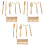 3Pièces Kit Outils Kung Fu Assortiment Élégant Cérémonie 2