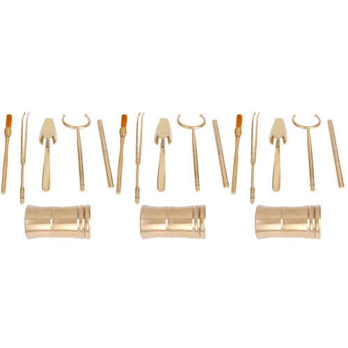 3Pièces Kit Outils Kung Fu Assortiment Élégant Cérémonie 2