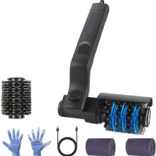 Brosse Électrique pour Barbecue, Brosse de Nettoyage Automatique en Fil D'Acier Inoxydable à 3 Vitesses Puissantes et Réglable à 180